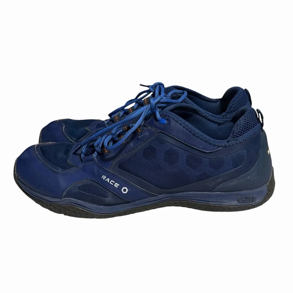 Gill Race Trainer Shoes Navy Blue Men's Size 11 US Sailing Boating